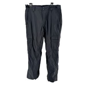 Columbia Men's Black Omni-Tech Ski Waterproof Ridge 2 Run III Pants Size Large